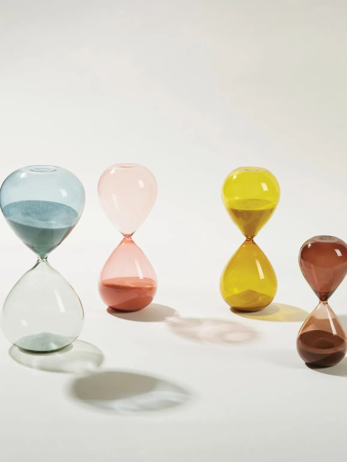 1 Hour Hourglass - Seaglass Ombre