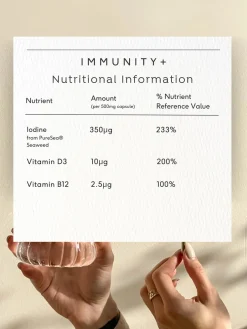 Immunity+ Supplement Capsules