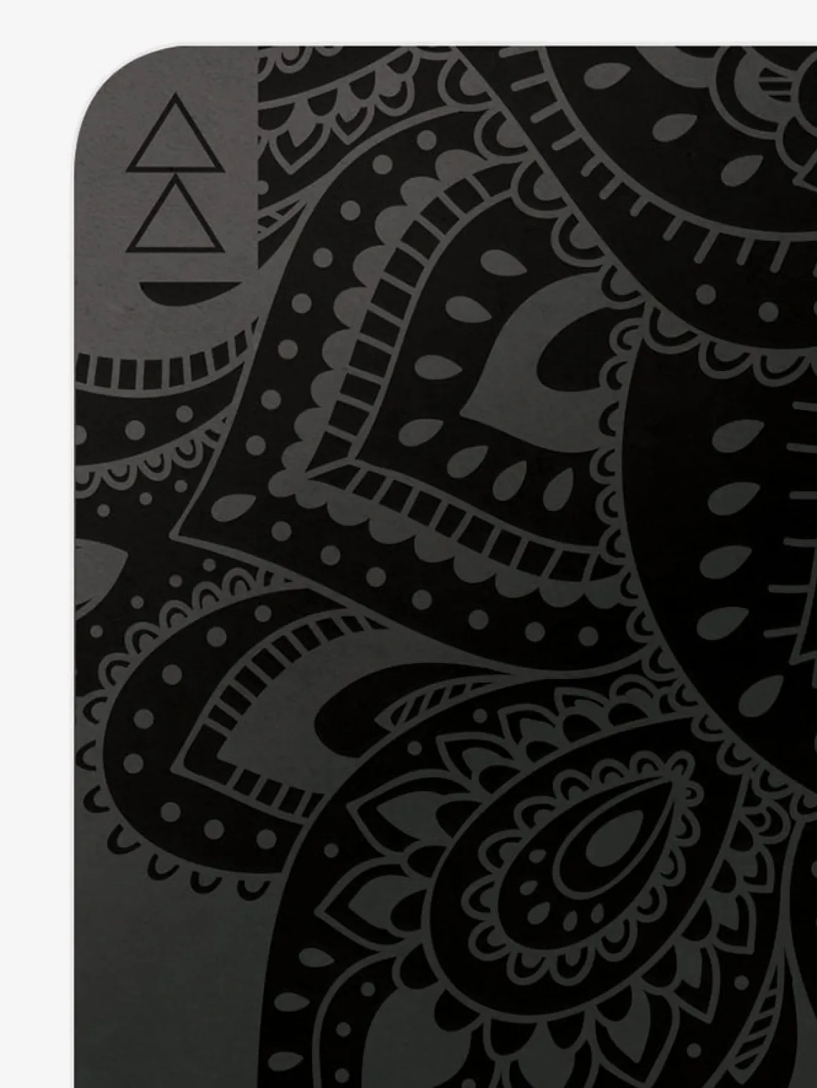 Infinity Mat 5mm - Mandala Charcoal