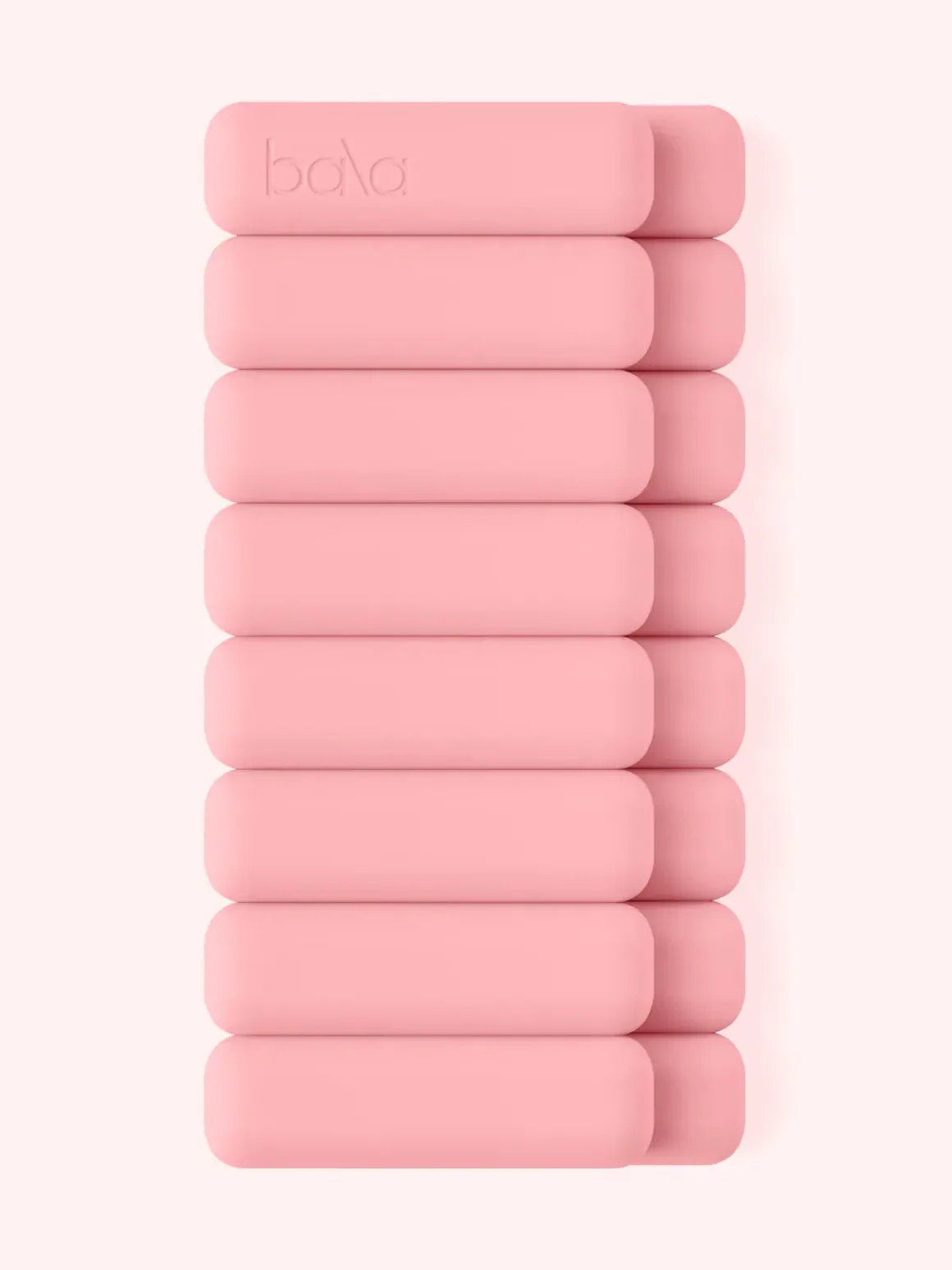 1lb Ankle/Wrist Bangle Weights - Blush