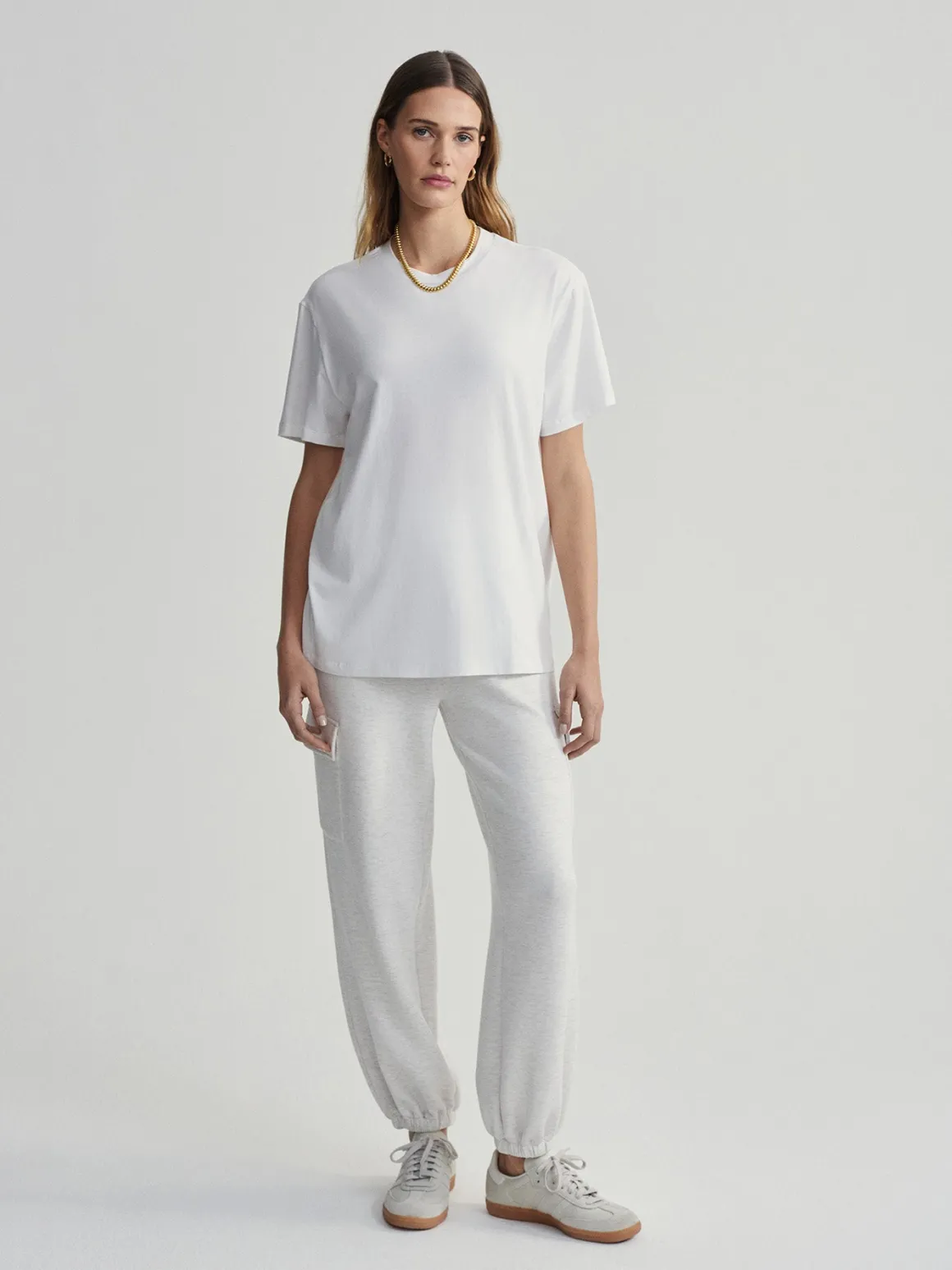 Leighton Boyfriend Tee - White
