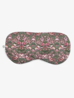 Liberty Print Aromatherapy Eye Mask - Strawberry Thief Pink