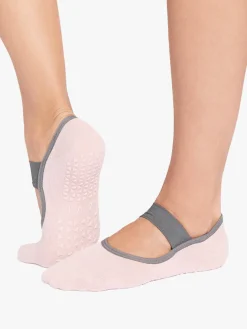 Lola Grip Socks - Fleur