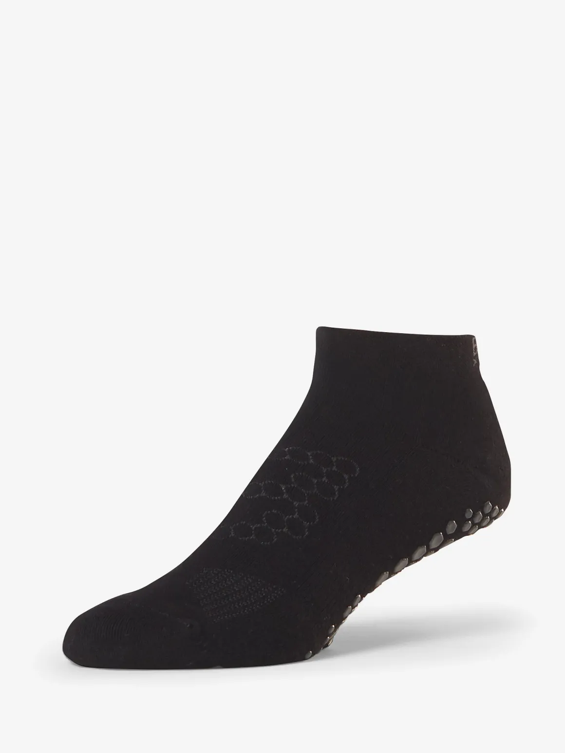 Low Rise Grip Socks - Black