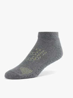 Low Rise Grip Socks - Slate