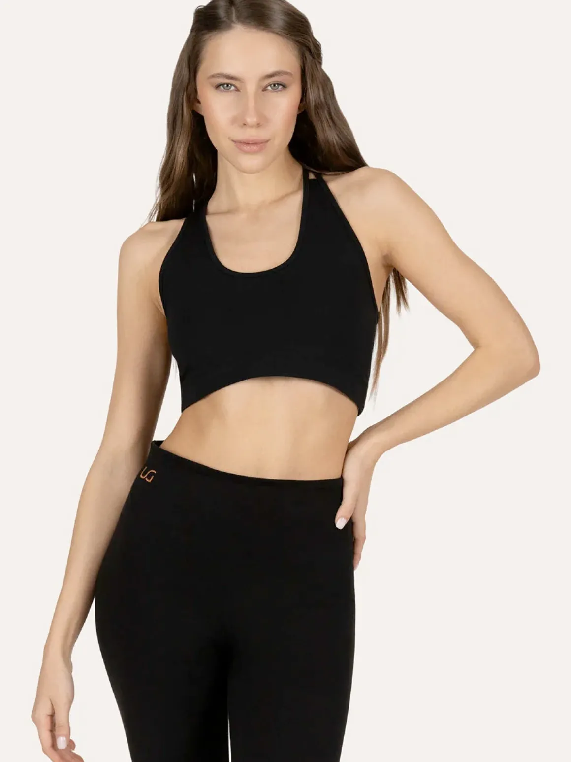 Lyrais Yoga Bra - Onyx Black