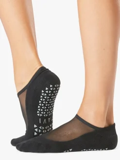 Maddie Grip Socks - Ebony