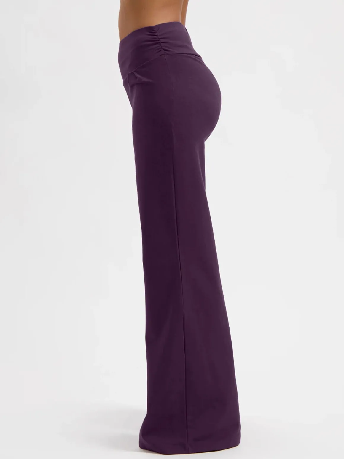 Maeve Wide Leg Yoga Pants - Bloom
