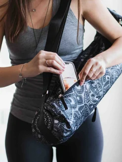 Mat Bag - Mandala Charcoal