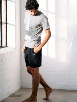 Men's Drawstring Shorts - Black