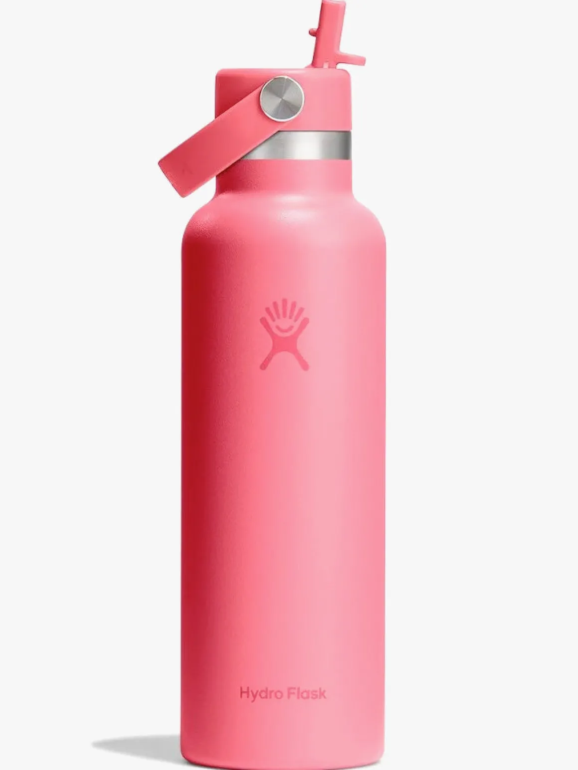 621ml (21oz) Standard Mouth Bottle with Flex Straw Cap - Popstar Pink