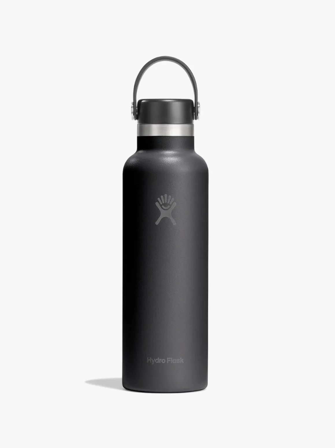 621ml (21oz) Standard Mouth with Flex Cap - Black