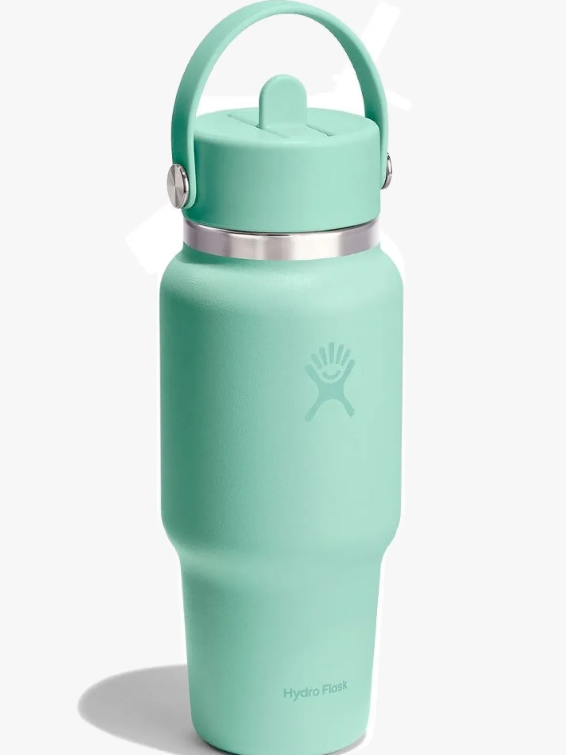 710ml (24oz) Wide Mouth Flex Straw Travel Bottle - Mermaid Green