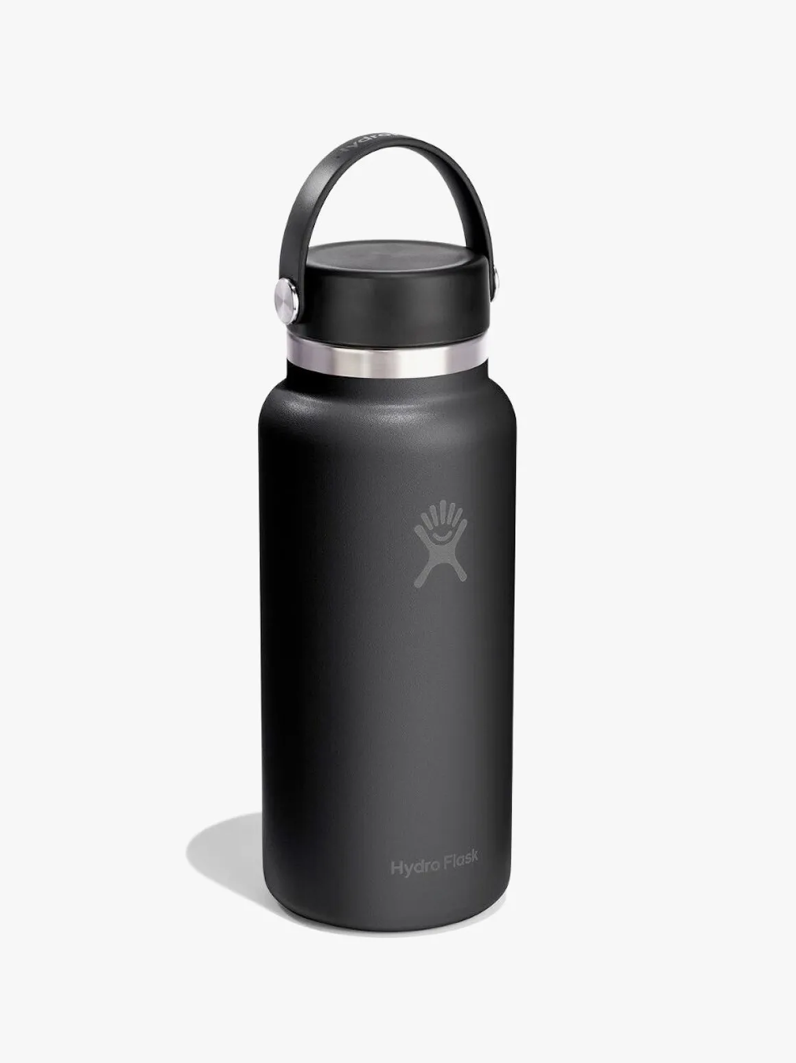 946ml (32oz) Wide Mouth with Flex Cap - Black