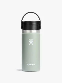 473ml (16oz) Wide Mouth with Flex Sip Lid - Agave