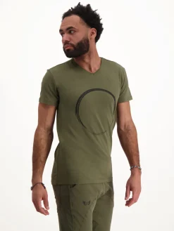 Moksha Zen Tee - Olive Green