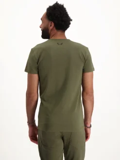 Moksha Zen Tee - Olive Green