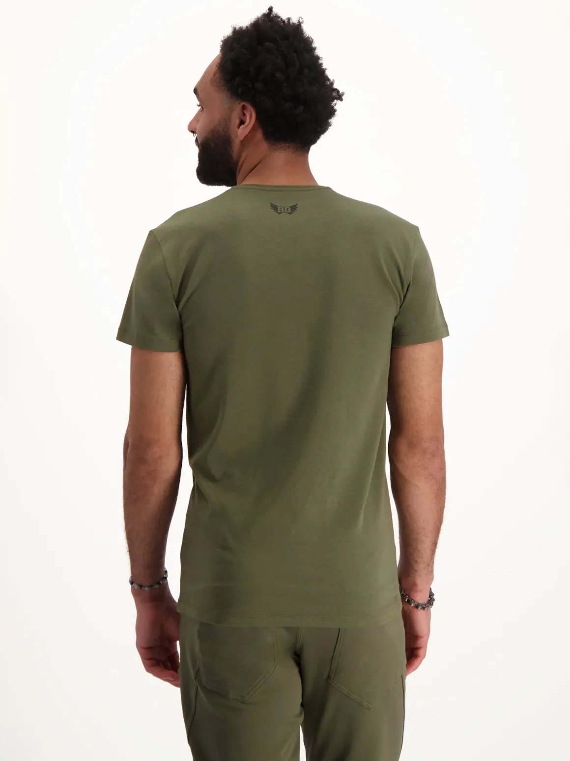 Moksha Zen Tee - Olive Green
