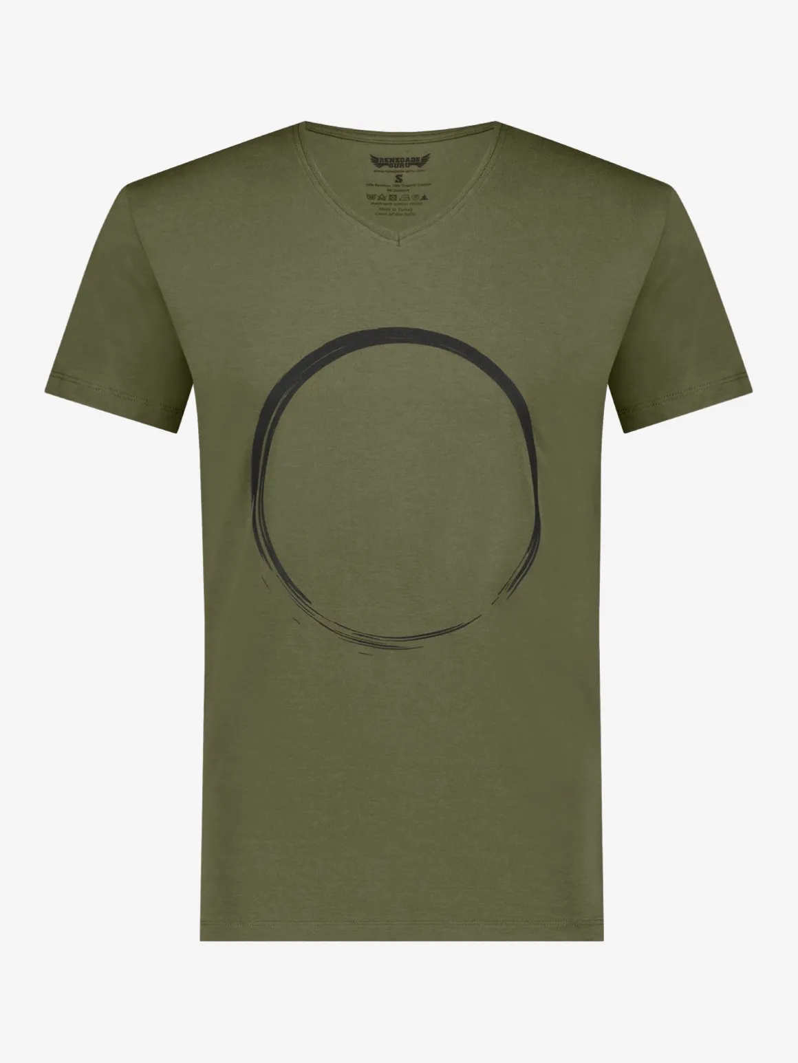 Moksha Zen Tee - Olive Green