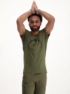 Moksha Zen Tee - Olive Green