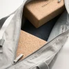 Organic Cotton Chambray Carry All Kit Bag - Grey Ice