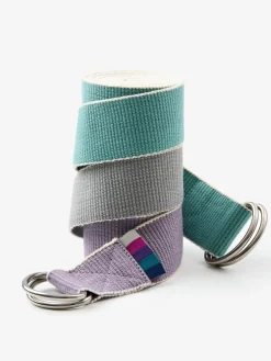 Organic Cotton Chambray D-ring Yoga Belt - Pack of 20