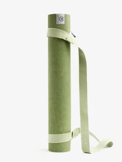 Organic Cotton Chambray Yoga Mat Strap