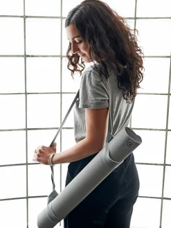 Organic Cotton Chambray Yoga Mat Strap