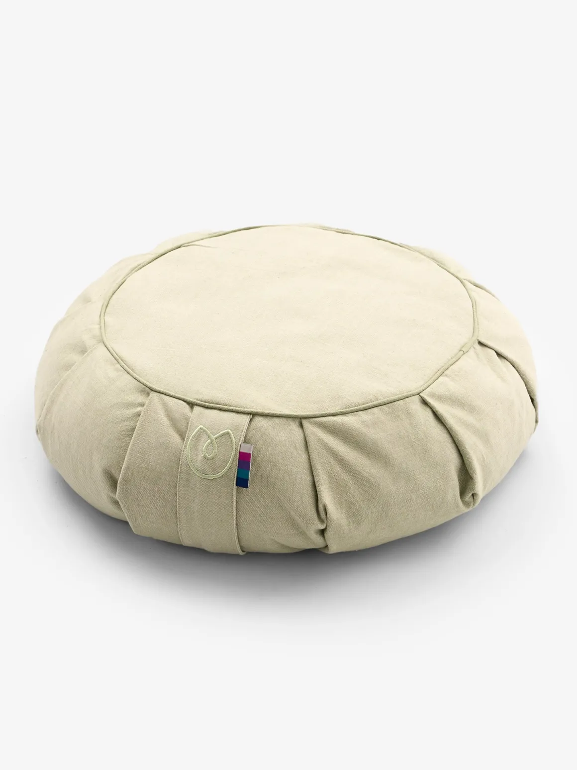 Organic Cotton Chambray Zafu Meditation Cushion