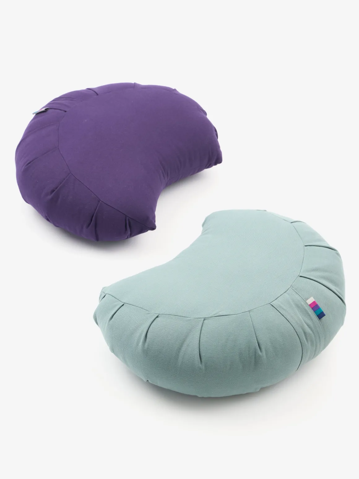 Organic Cotton Crescent Meditation Cushion - Box of 10
