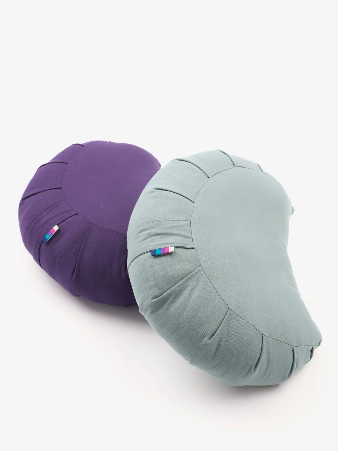 Organic Cotton Crescent Meditation Cushion - Box of 10
