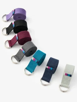 Organic Cotton D-ring Yoga Belt