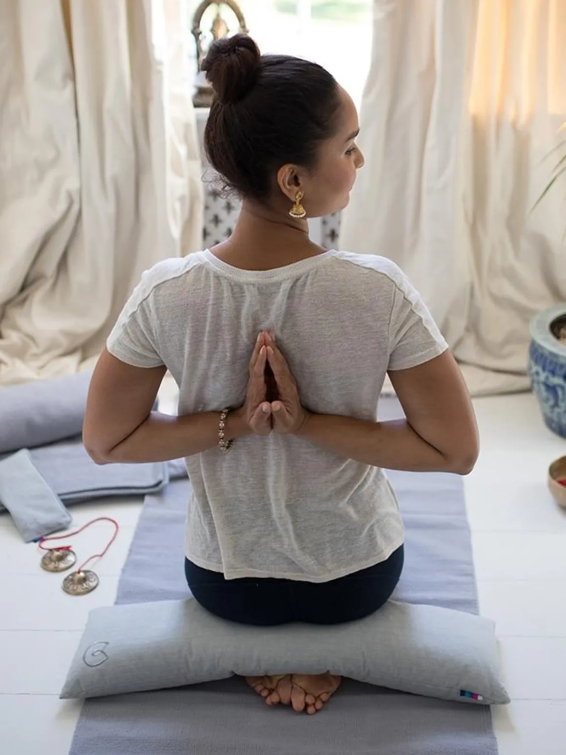 Organic Cotton Pranayama Yoga Pillow - Box of 10