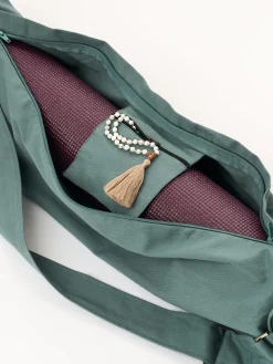 Organic Cotton Zip Up Yoga Bag