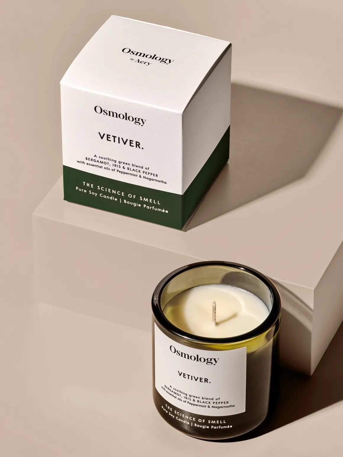 Osmology Utility Glass Candle - Vetiver