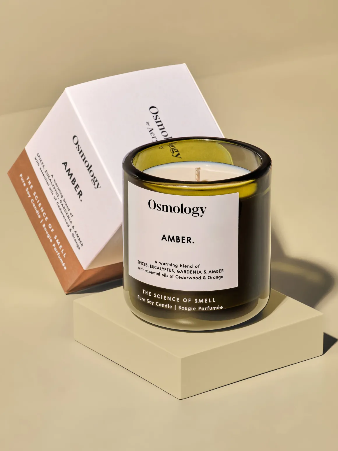 Osmology Utility Glass Candle - Amber