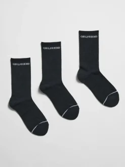 3-pack Crew Socks - Black