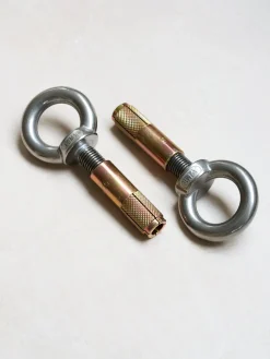 Pair of Stainless Steel Eyebolts & Anchors