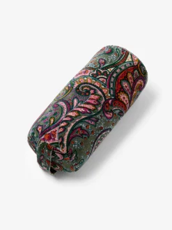 Paisley Velvet  Mini Buckwheat Bolster