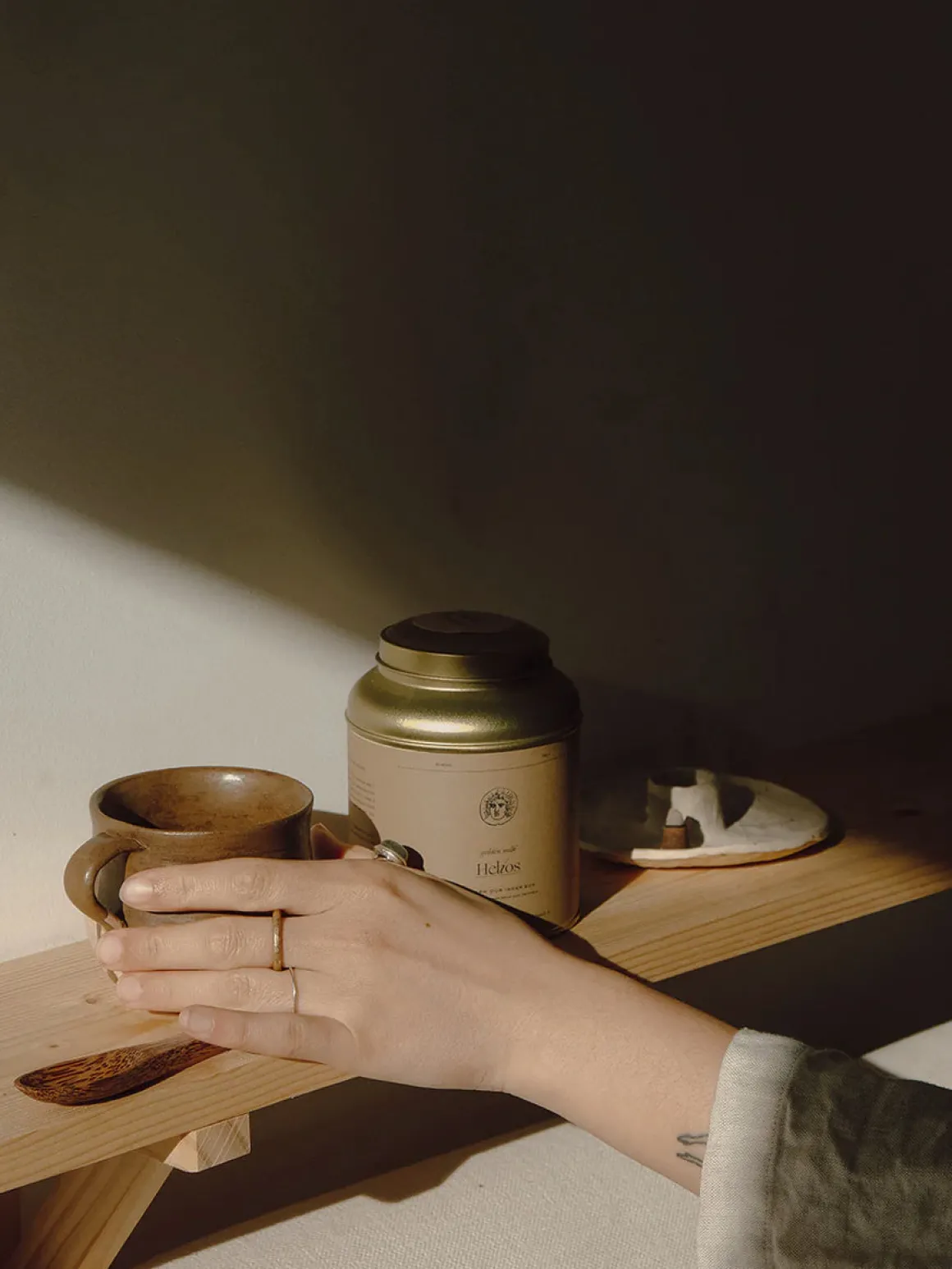 Palm of Feronia X Lady Apothecary Herbal Healing - Helios Golden Milk
