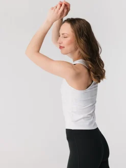 Reset Straight Tank - Bright White