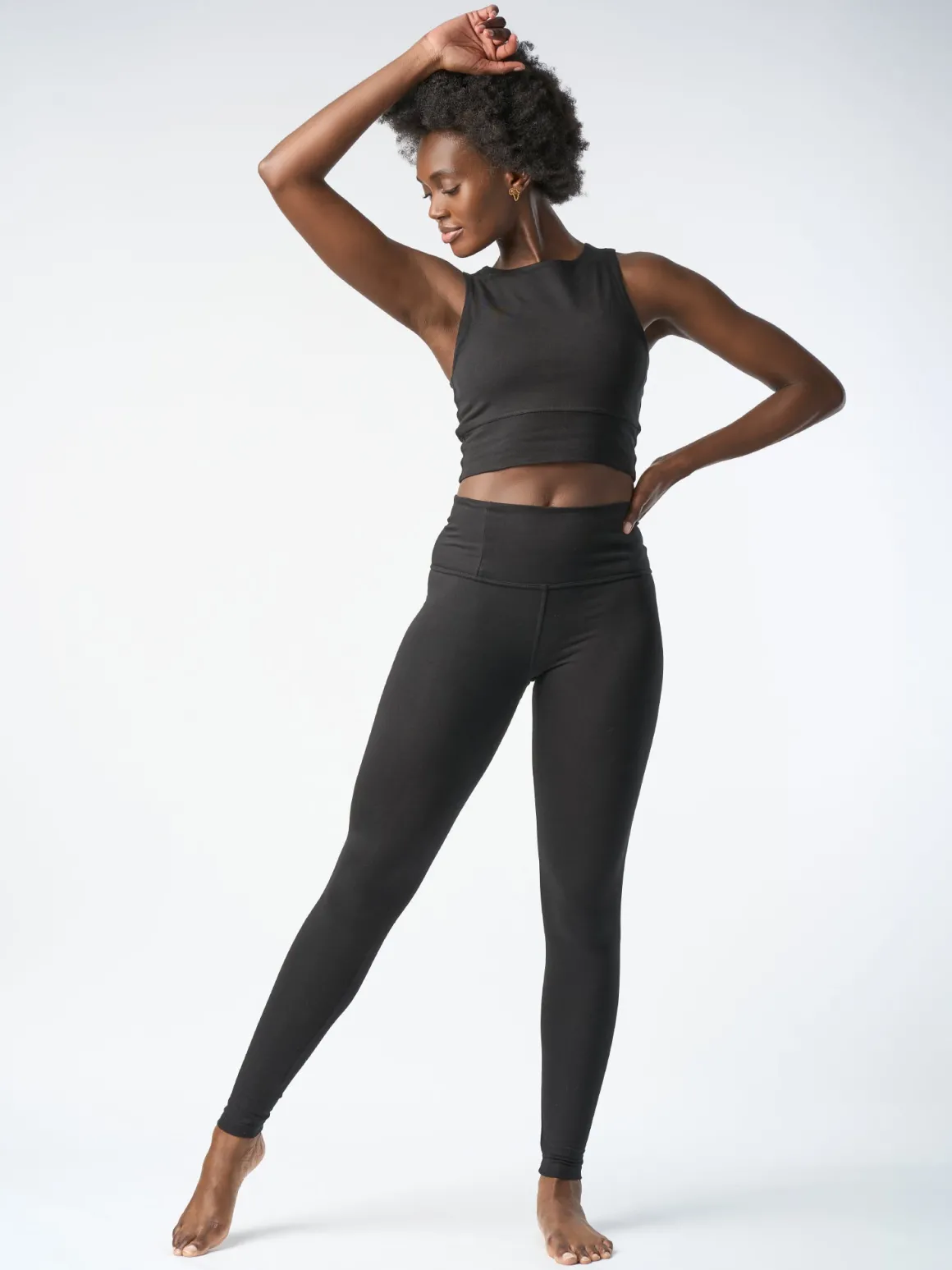 Rhythm Yoga Leggings - Black