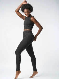Rhythm Yoga Leggings - Black