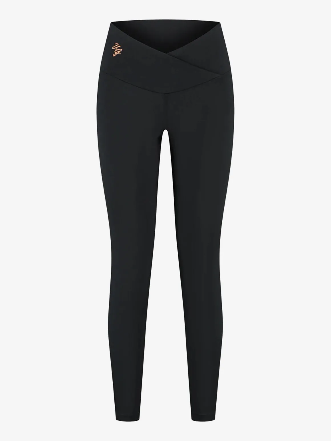 Sati 7/8 Yoga Leggings - Onyx Black
