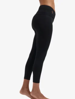 Sati 7/8 Yoga Leggings - Onyx Black