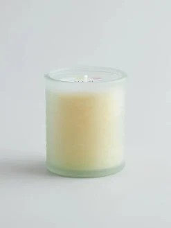 St Eval Beachcombing Glass Candle - Sea Mist