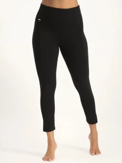 Surya 7/8 Yoga Leggings - Onyx Black