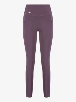 Tara Pocket Yoga Leggings - Berry