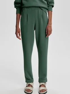 The Rolled Cuff Pant 25 - Cilantro