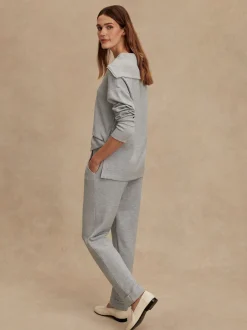 The Rolled Cuff Pant 25 - Mid Blue Marl